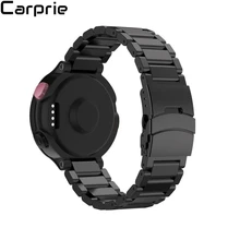 Лучшая цена! 4 цвета мягкий металлический ремешок из нержавеющей стали для Garmin Forerunner 220 230 235 630 620 735 высокое качество fe7