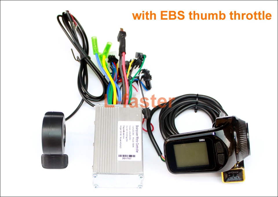 Flash Deal L-faster Electric Scooter Brushless Controller With S886 Thumb Throttle LCD Panel Electric Bike Hub Motor Controller LCD Thumb 2 Flash Deal L-faster Electric Scooter Brushless Controller With S886 Thumb Throttle LCD Panel Electric Bike Hub Motor Controller LCD Thumb 2