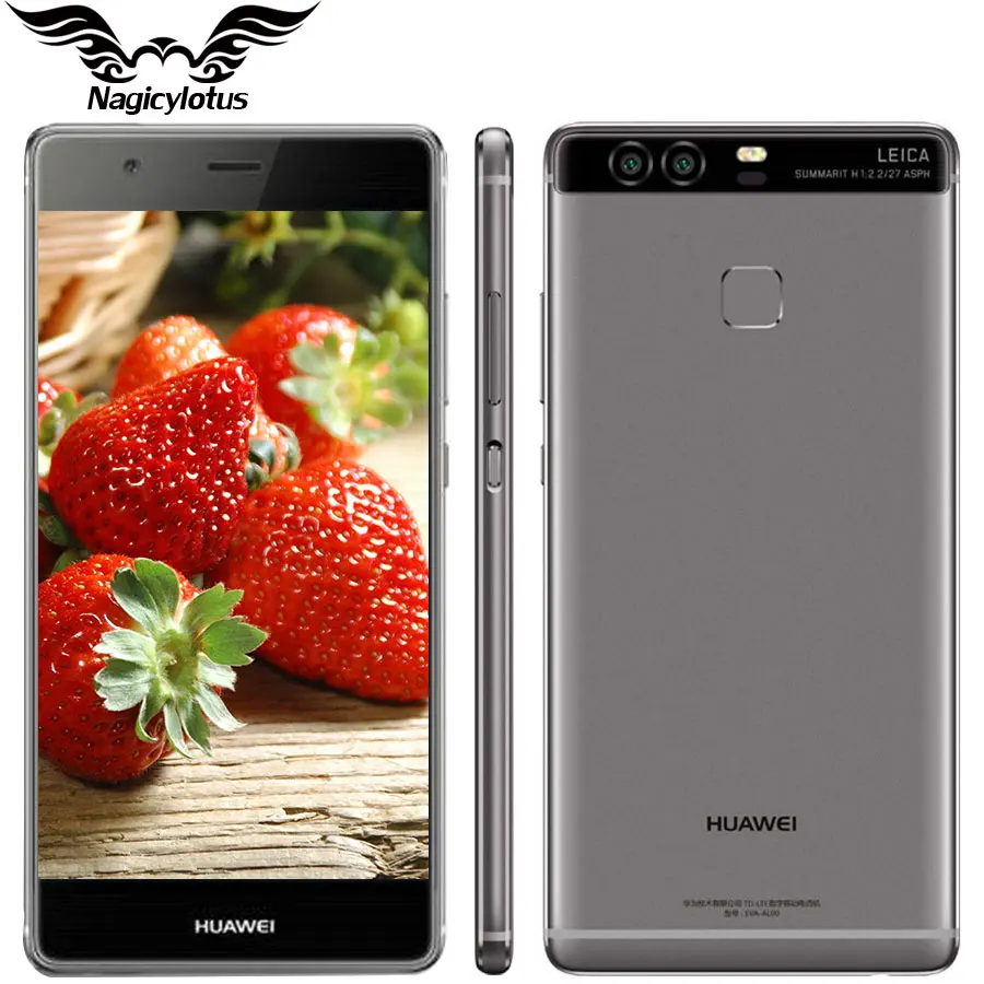 bilder für Original huawei p9 4g lte handy kirin 955 octa-core Android 6.0 5,2 zoll 1920X1080 3 GB 32 GB Dual Schwarz 12.0MP Fingerabdruck bilder für Original huawei p9 4g lte handy kirin 955 octa-core Android 6.0 5,2 zoll 1920X1080 3 GB 32 GB Dual Schwarz 12.0MP Fingerabdruck