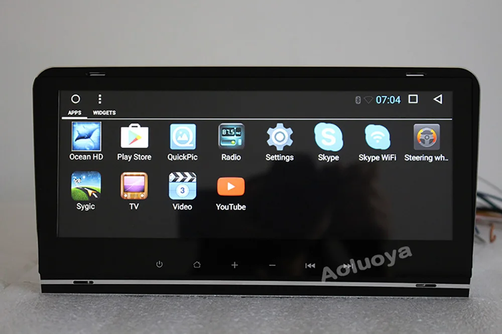 Clearance Aoluoya IPS RAM 2GB+32GB Android 7.1 2 Din CAR Radio DVD GPS Player For AUDI A3 S3 2003-2011 Audio Navigation multimedia WIFI BT 3