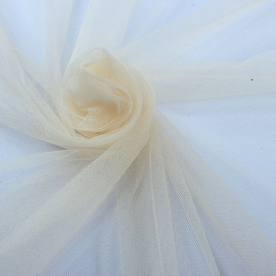 5 yards/lot (4.5 meters) Soft Mosquito Net Mesh Yarn Tulle Fabric Gauze