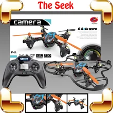 New Coming Gift Seek 2.4G 4CH RC Quadcopter Mini Strong Aircraft Electric Machine Fighter Helicopter With Camera Set Radio