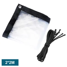 Инструмент pe прозрачный навес лобовое стекло сад брезент антифриз пленка птичья Защитная ткань непромокаемая суккулентная изоляция