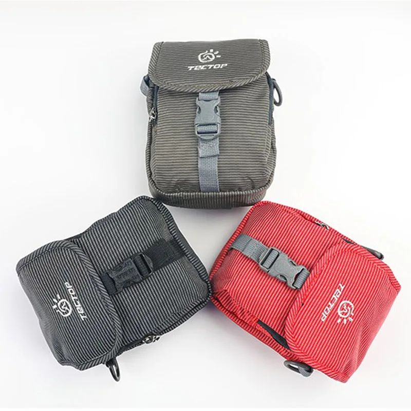 TECTOP 2019 Brand New Unisex Outdoor Nylon light Small Bag for cellphone card Travel Hiking Bike fishing Shoulder Bag Men Women