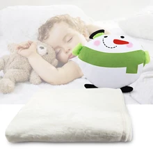 Высокое качество Мультфильм кукольная Подушка воздушное одеяло для офиса подгузник плюшевая игрушка ворс подушка одеяло милый подарок для детей