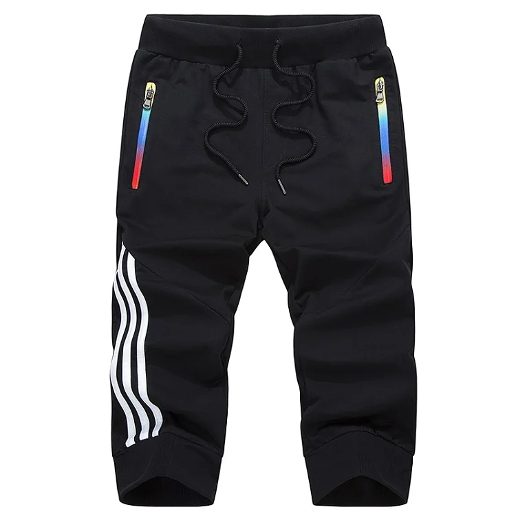 Летние мужские шорты, брендовая одежда в стиле хип-хоп, мужские короткие спортивные штаны, спортивные брюки, уличная одежда, быстросохнущие мужские шорты - Цвет: 1601 Black