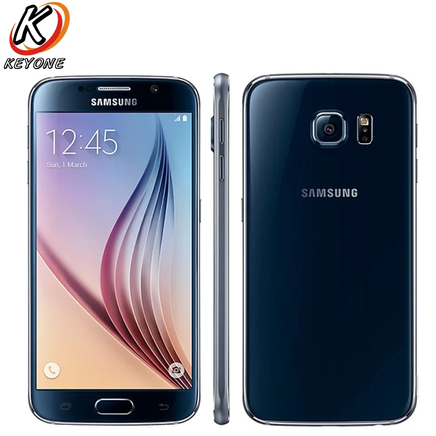 New Samsung GALAXY S6 G9200 G9208 LTE Mobile Phone 5 1 3GB RAM 32GB ROM Octa