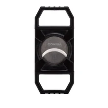 COHIBA резак для сигар большого диаметра прямоугольная пластиковая ручка из нержавеющей стали в форме лезвия индейки Сигара резак