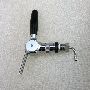 

Belgian beer tap with 30mm thread shank and accessore for hose ,flow control ball beer faucet,brass material,for homebrew