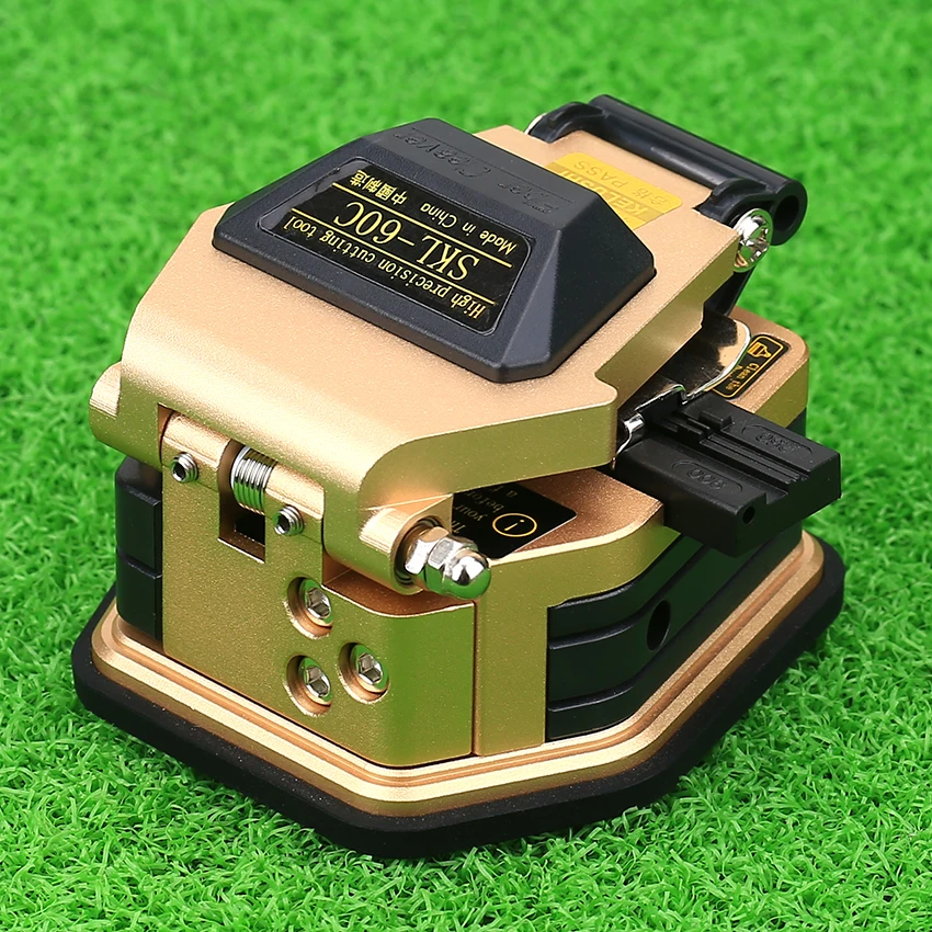 KELUSHI Fiber Cleaver SKL 60C высокоточные резаки 16 дюймов нож для резки кабеля FTTH Gold|fiber