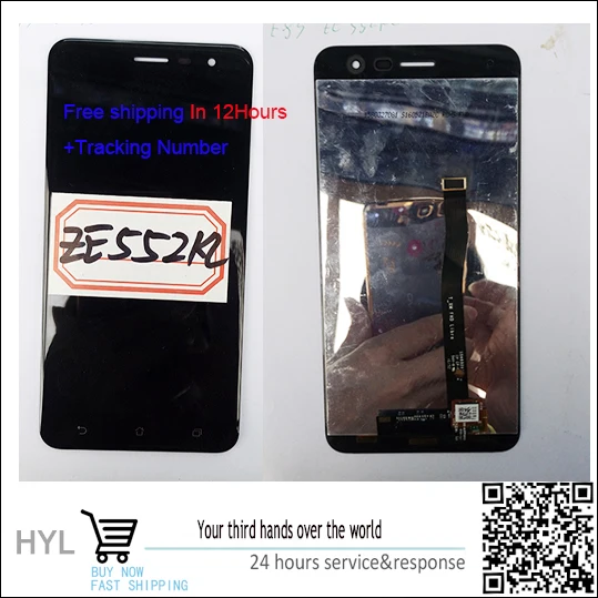 

High quality Original LCD display +Touch Screen digitizer For Asus ZenFone 3 Ze552KL Z012DE Z010D In stock!