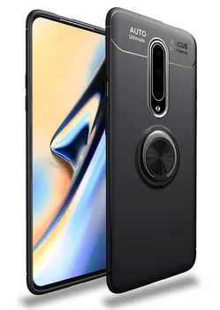 

Stand case Silicone with Ring for OnePlus 7 Pro Black
