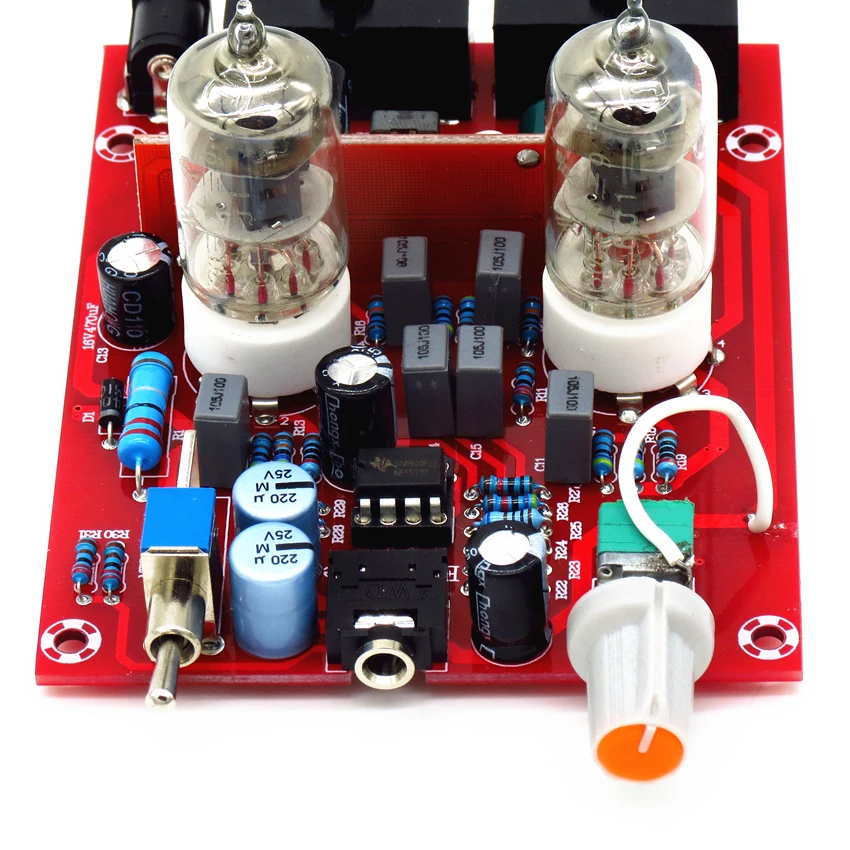 YJHIFI X 10D 6J1 DC12V 6J1 Tube Pre amp headphone Audio Amplifier Boards