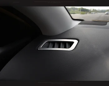 

For Nissan Qashqai j11 2014 2015 2016 2017 2018 Chrome Dashboard Air Vent Trim Cover Bezel Interior Garnish Front Insert Frame