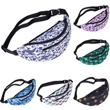 Модная новинка, черная модная поясная сумка с 3d принтом, Женская поясная сумка, поясная сумка, поясная сумка для женщин, Sac A Dos