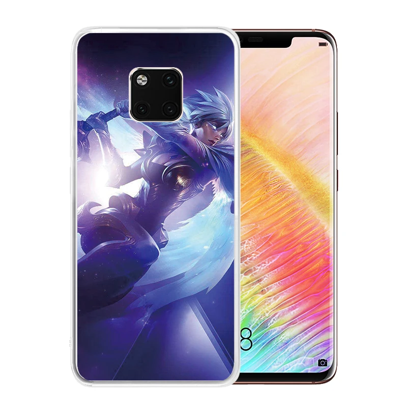 Мягкий силиконовый прозрачный ТПУ чехол для Huawei Mate 20 Lite 30 Pro 10 20X прочный LOL