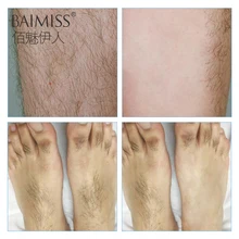 Baimiss 2 шт. губка для удаления волос Волшебная безболезненная удаление волос Бритва для боди-арт эпилятор для ног триммер для волос инструмент для депиляции макияж