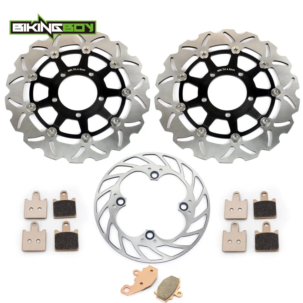 BIKINGBOY для Kawasaki Ninja ZX6R ZX 6R 07 20 19 18 17 16 15 14 13 600 R P Передние Задние тормозные диски Диски