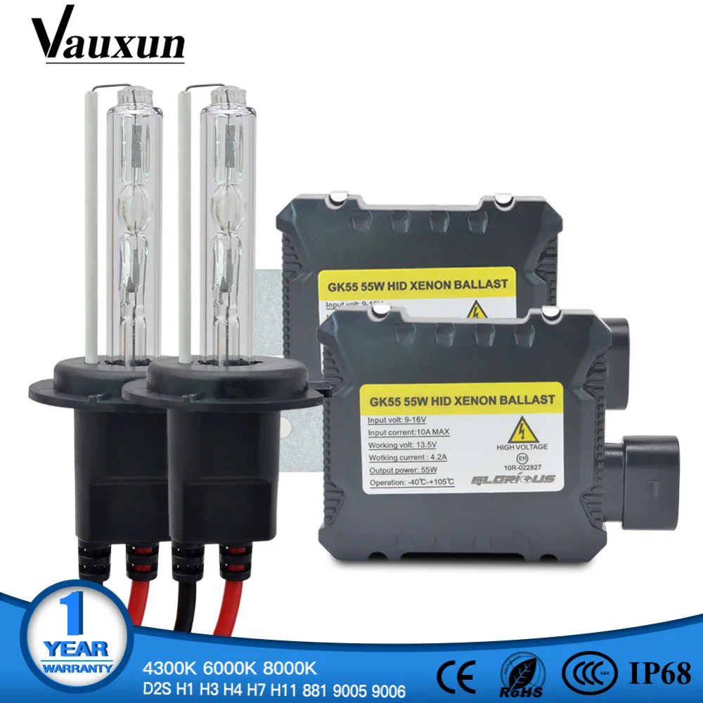 Xenon H7 H4 H1 H11 HID Kit GK55 55W Series H8 HB3 HB4 881 D2S Xenon Hid  Ballast For Car Light Headlight 4300K 6000K 8000K-in Car Headlight  Bulbs(Xenon) from ...
