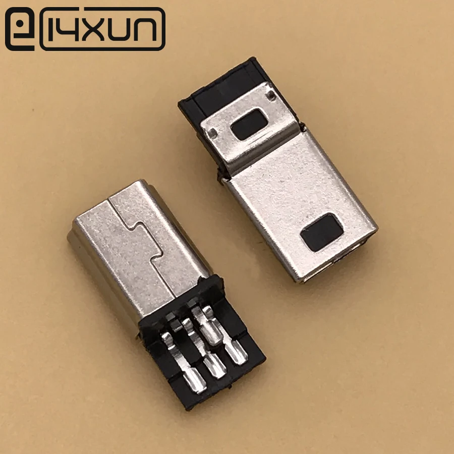 EClyxun 5 шт. мини USB тип 5Pin штекер SMT SMD разъем гнездо разъемы V3 сварочный провод