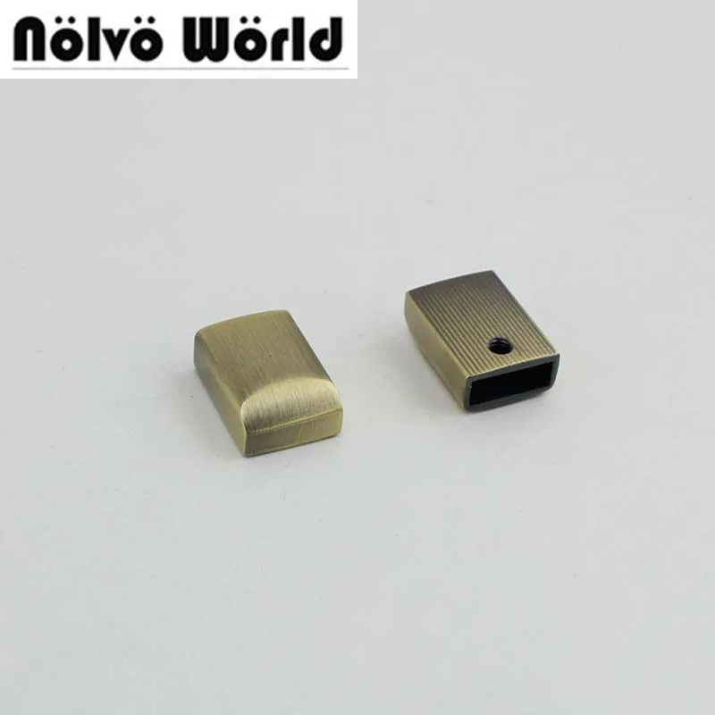 

100pcs 3colors 17.5*13mm High quality Ecoration end clips by screws hardware straps tail clasp accessory 50pcs Diy