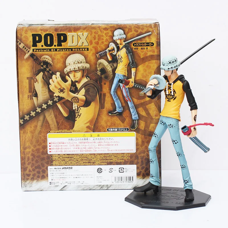 

Anime Animation One Piece P.O.P DX The Eleven Supermovas Trafalgar Law 9inch PVC Action Figure Model Free Shipping