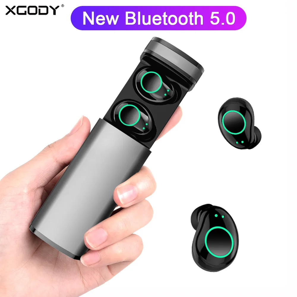 XGODY X23 TWS Мини Bluetooth наушники 5 0 стерео Спортивные Беспроводные для iphone xiaomi samsung