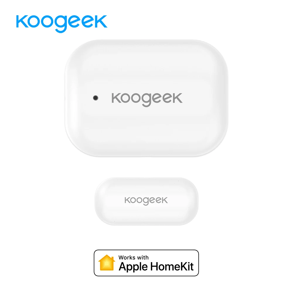 Koogeek DW1 двери, окна Сенсор работать с Apple HomeKit Беспроводной двери окна магнит Сенсор детектор для домашней автоматизации Системы