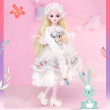 Kawaii принцесса LUCY блонд девочка кукла 1/3 шарнирные SD куклы 60 см мяч игрушки на шарнирах для детей дети игрушки подарки на день рождения