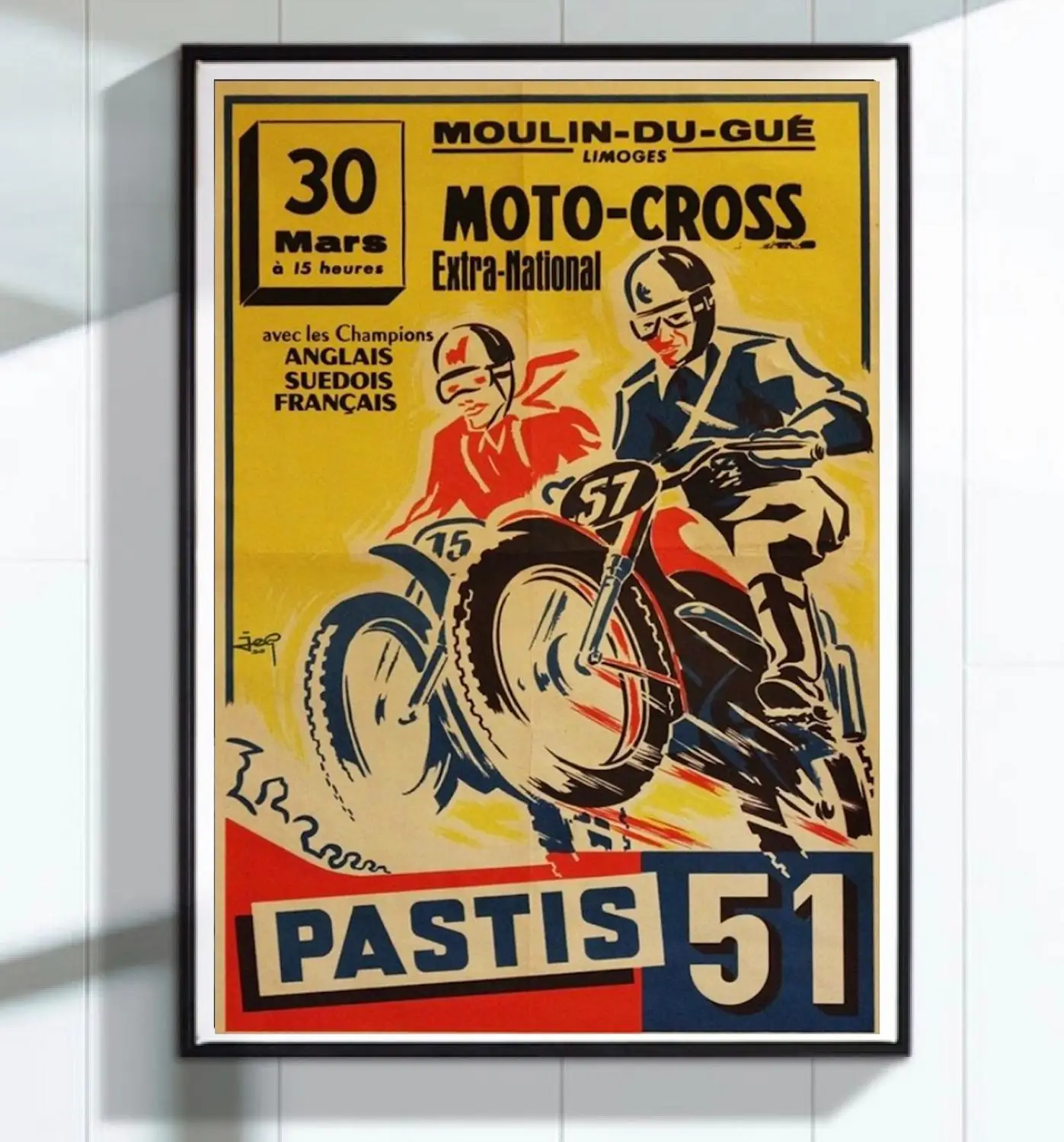 VINTAGE REPRODUCTION ORIENT CYCLES ADVERTISING POSTER A2 SIZE
