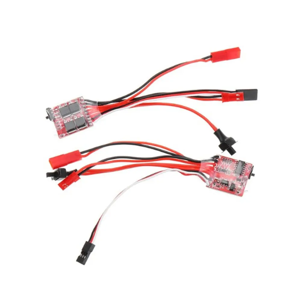 

Portable Size Durable Use 30A Mini Brush ESC Brake 1/16 1/18 for Climbing RC Car Ship Motor Speed Controller RC Model Parts
