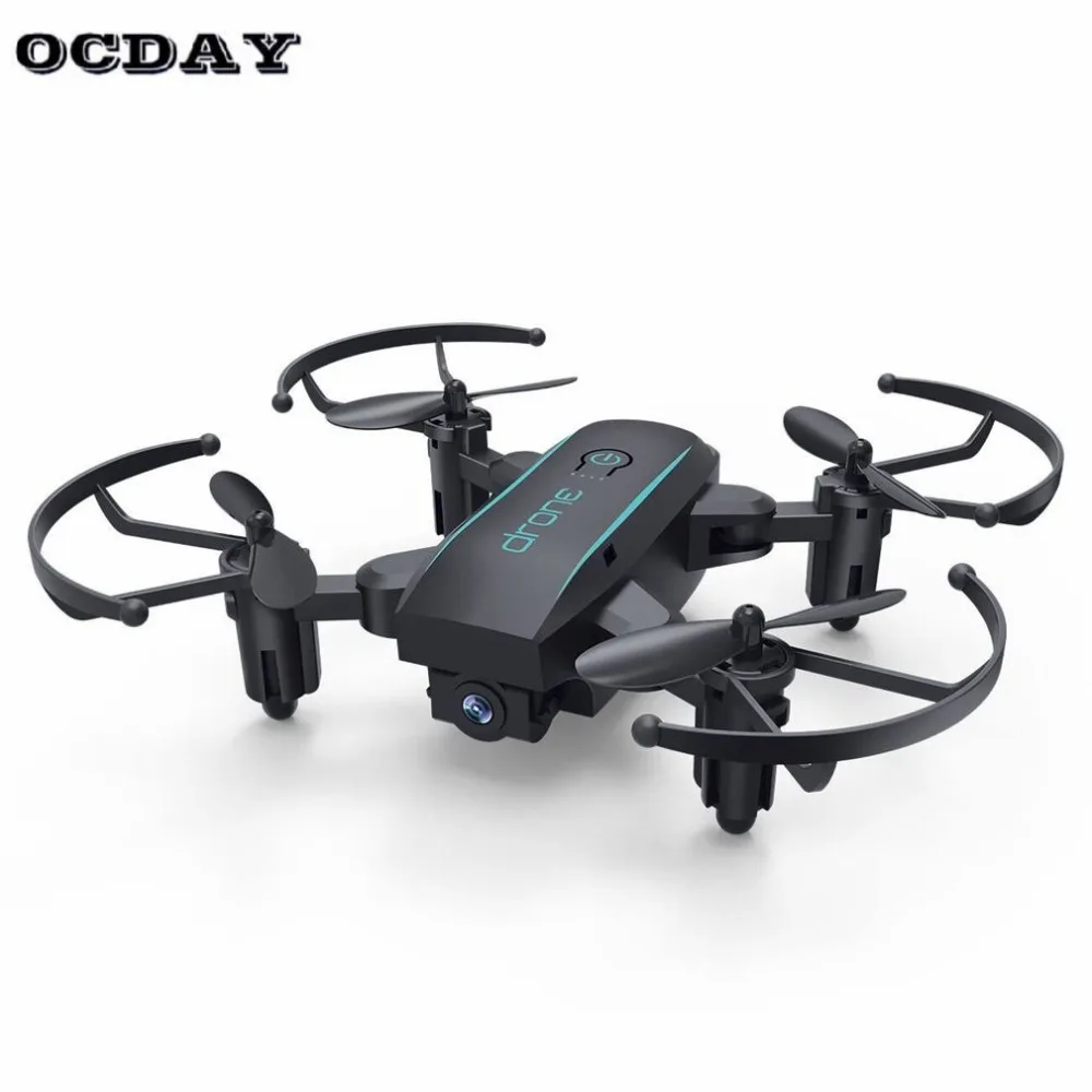 

Foldable Mini Drone with HD 720P Camera 2.4G RC Drone Professional FPV Wifi Micro Quadrocopter Headless Mode Altitude Hold hi