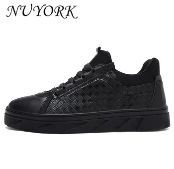 

New listing hot sales Spring and Autumn men PU Breathable Running shoes Q80#