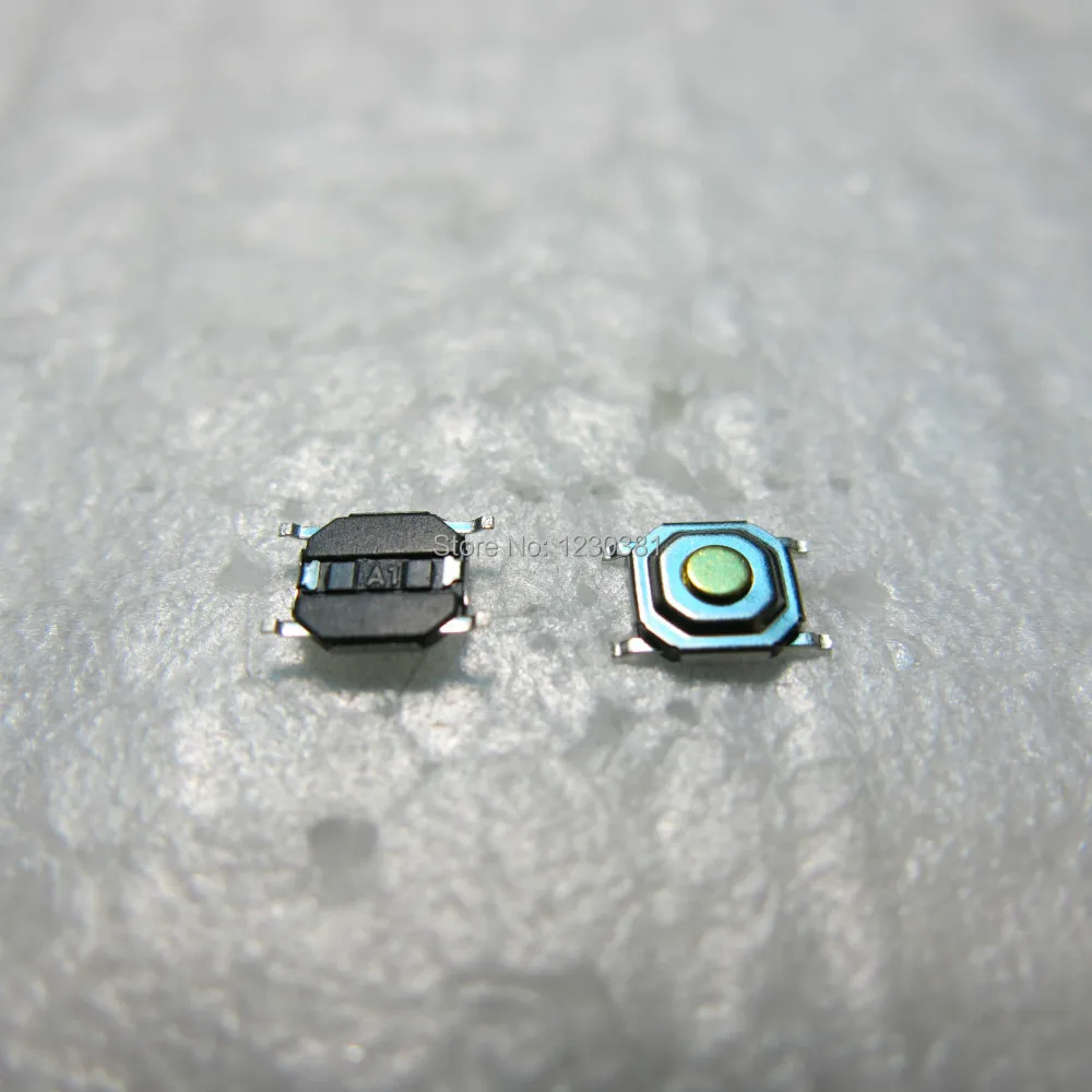 

100Pcs/lot 5.1x5.1x1.5mm push copper head Button SMD Micro Push Button Tactile Tact Electronic mini Switch Taster schalter