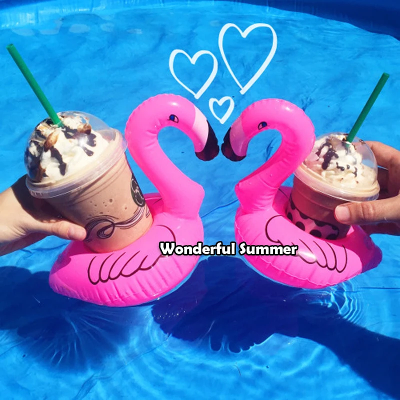 Inflatable Floating Drink Cooler With Cup Holders Inflatable Floating Drink Cooler With Cup Holders
