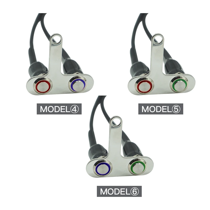 12V LED переключатель мотоцикла ВКЛ ВЫКЛ руль регулируемый крепление
