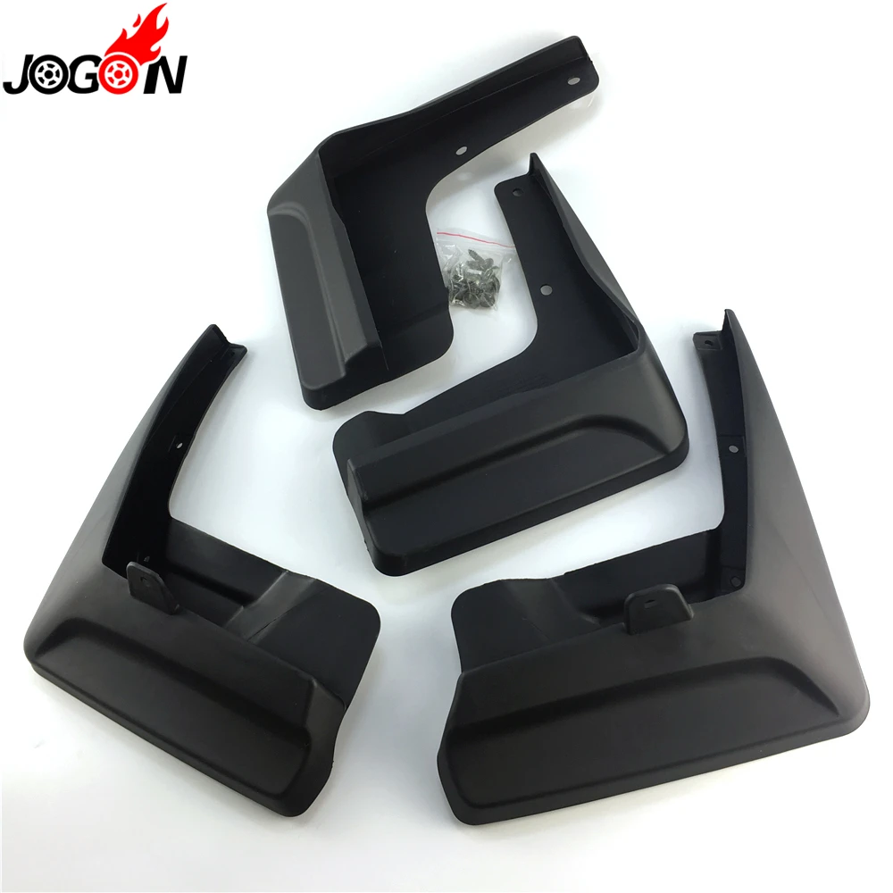 

For Toyota Sienna Facelift 2018 2019 Car Front & Rear Mud Fender Flaps Splash Guards Mudflaps Mudguard 4PCS Black