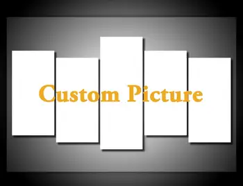 

Diy 5 Pieces Your Picture,Family or Baby Photo,Favorite Image, Personalized Pictures , Custom Printed on Canvas for Home Decor