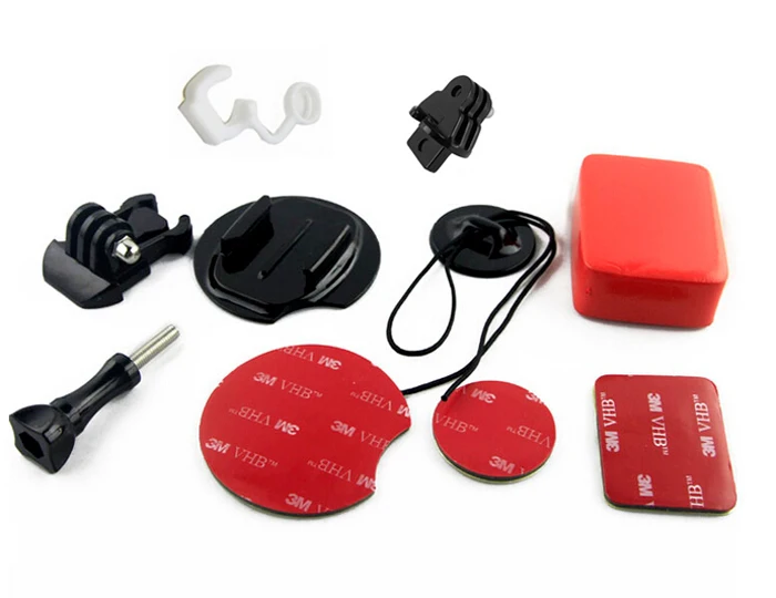10 Pieces Surfing Surfboard Fasten Mount + FCS Plug + Rubber Locking Plug + Tether + Flat Buckle