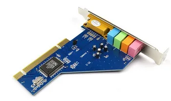 

100pcs 4 Channel 8738 Chip 3D Audio Stereo PCI Sound Card Win7 64 Bit