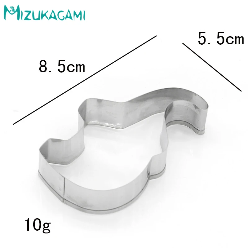 Резак для печенья из нержавеющей стали Форма в форме слона помадка торт инструмент DIY кухонные принадлежности для выпечки MS-00249