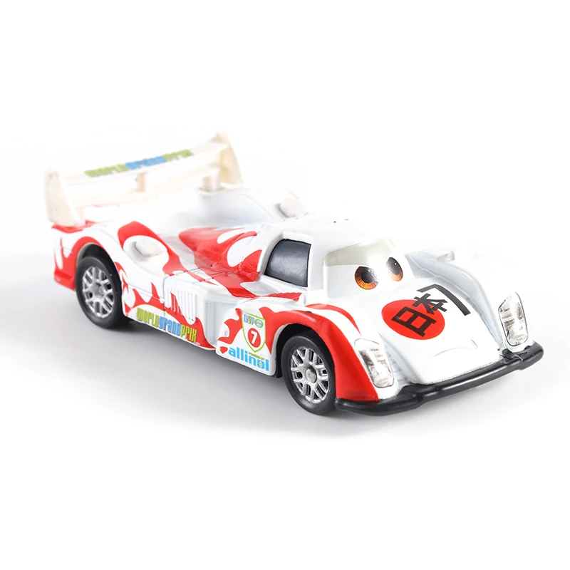 Cars disney Pixar Cars 2 Carnival Racers Shu Todoroki металлическая литая под давлением игрушечная машинка 1:55 свободная абсолютно новая