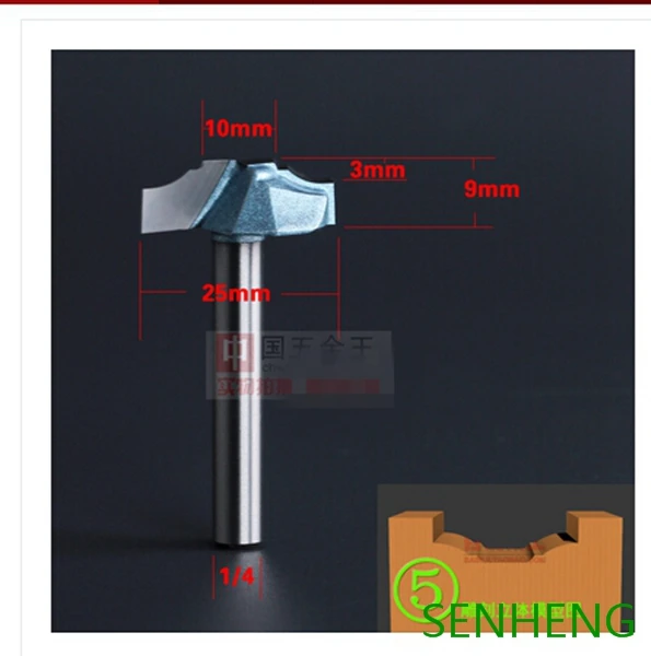 1ピース5 1/4シャンクtennon窓ドアラインカッターレーストップ木工彫刻カッターツールcncルータービットdoor cutter