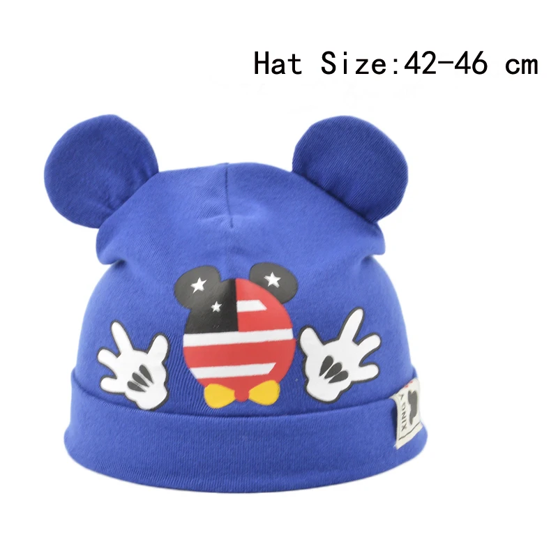Детские головные уборы hpbbkd, новая шапка для маленьких мальчиков и девочек, повседневная хлопковая Лыжная Шапочка с рисунком для новорожденных девочек, детские вязаные шапочки, TTM-005