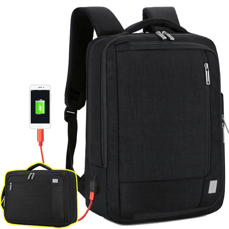 

2019 New 15.6 inch Laptop Backpack Waterproof Backpack Laptop Bags Functional School Bag Travel Stylish Business Backpack