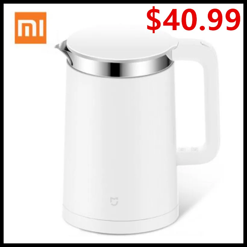 Beste (Schip Uit Rusland) xiaomi Mi Mijia Thermostatische Waterkokers 1.5L 12 Uur thermostaat Ondersteuning om met Mobiele Telefoon