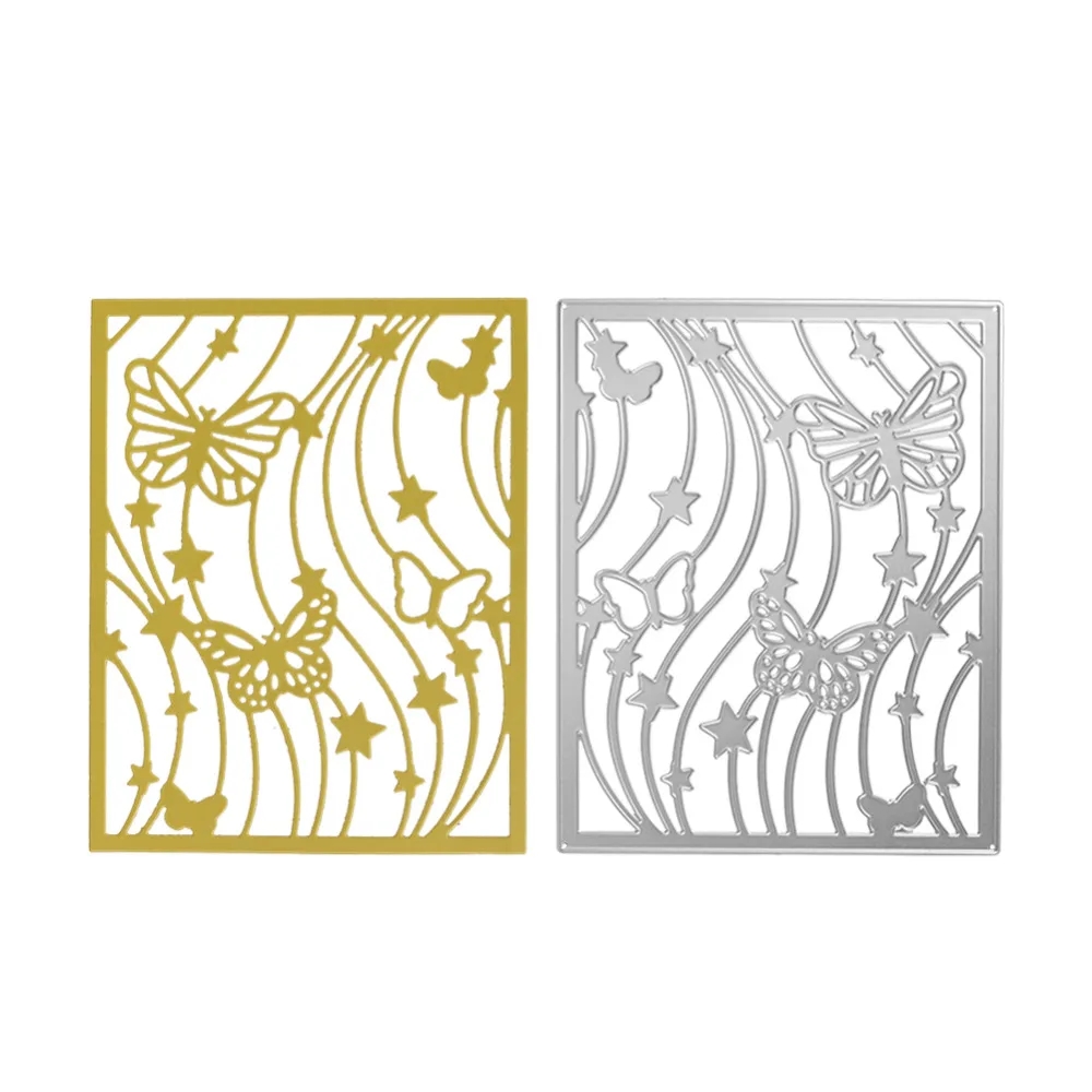  Butterfly Frame Metal Cutting Die Scrapbooking Embossing Stencil Card Cut Dies for DIY Invitation E - 32847149318