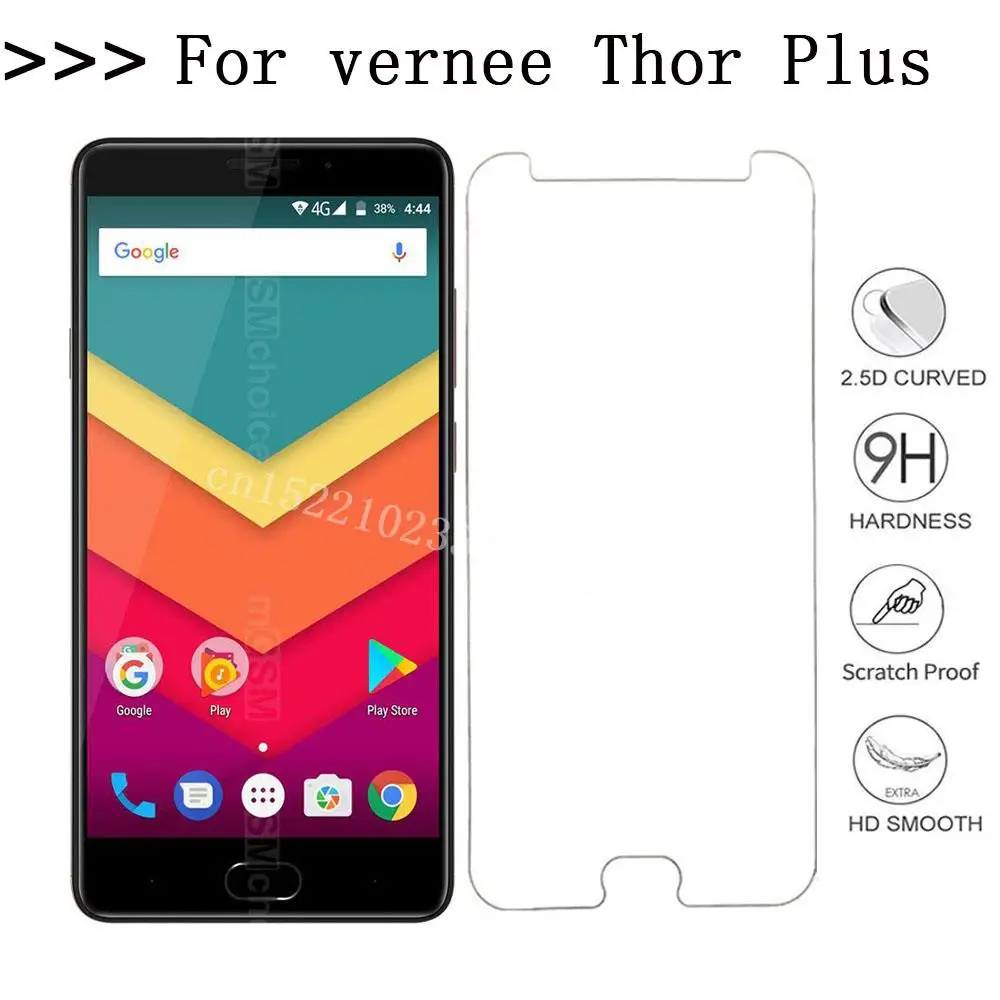 Закаленное стекло для смартфона Vernee Thor Plus 9H Взрывозащищенная защитная пленка