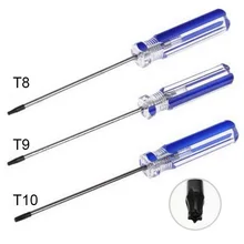 45# стальная отвертка T8/T9/T10 Torx отвертка для безопасности отвертка с защитой от вскрытия отвертка Torx драйвер для xbox 360 беспроводной контроллер