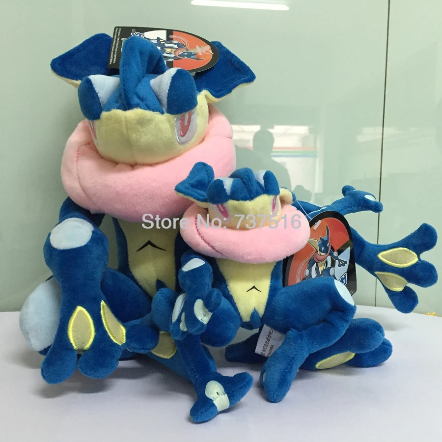 Новое поступление 12 ''и 5 5'' Синий плюш Greninja/Gekoga мягкая кукла с животными